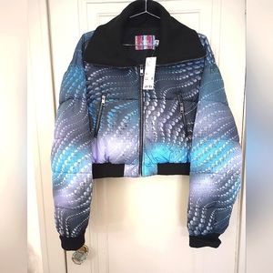 Urban Outfitters Lily Cropped Puffer Jacket